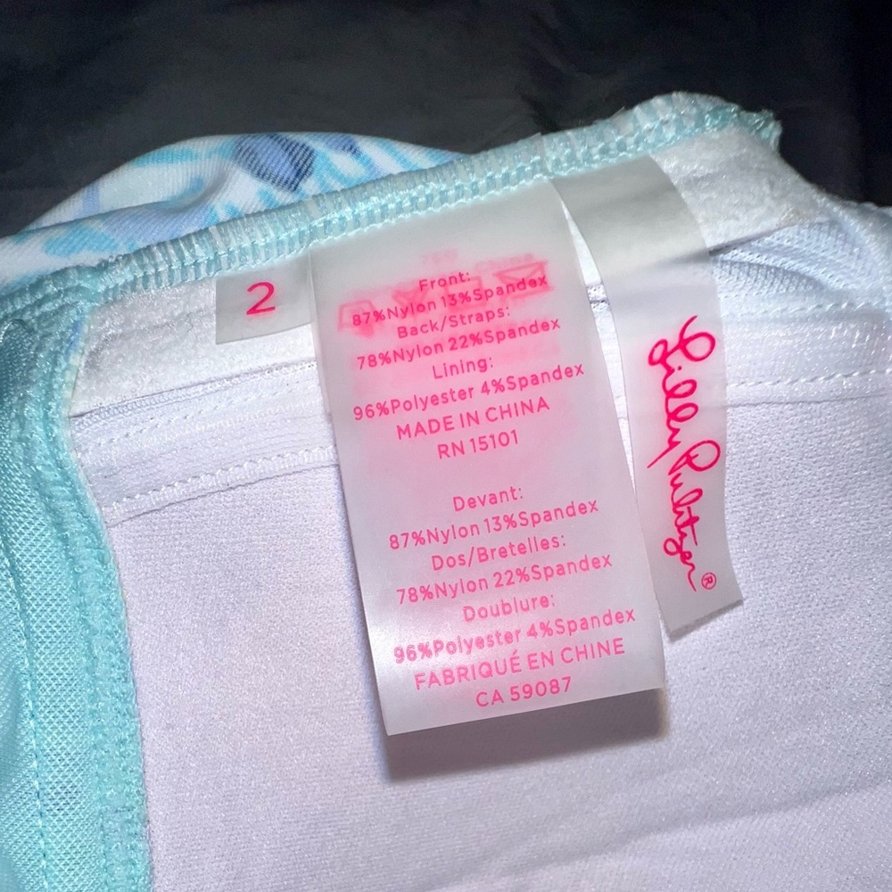Size 2 Lilly Pulitzer swim. - Picture 3 of 5